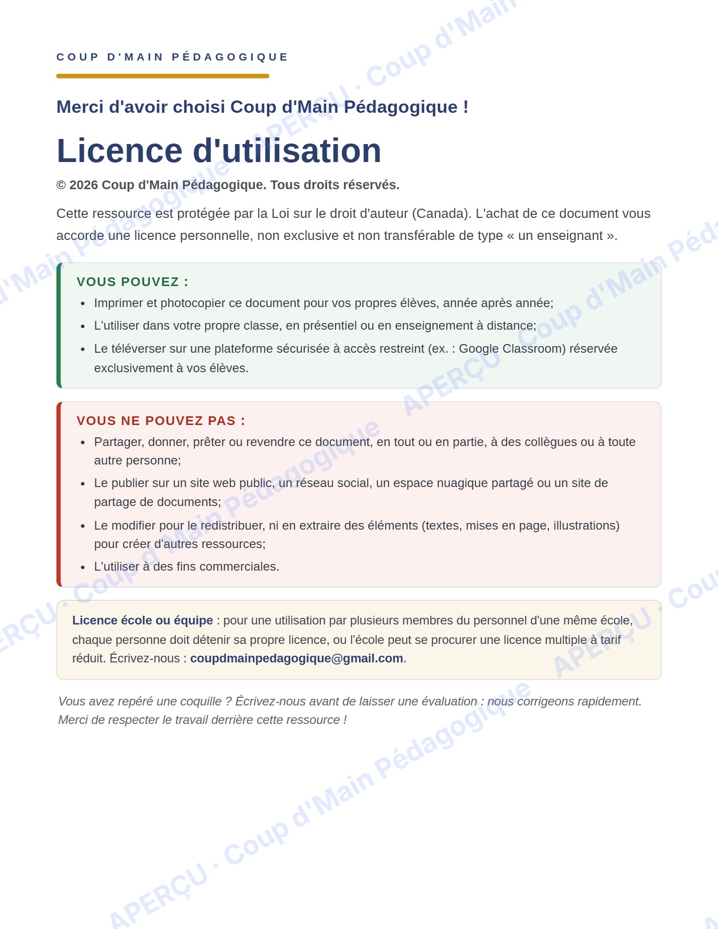 Page 1 — Les données et les graphiques — 6e année, fiche