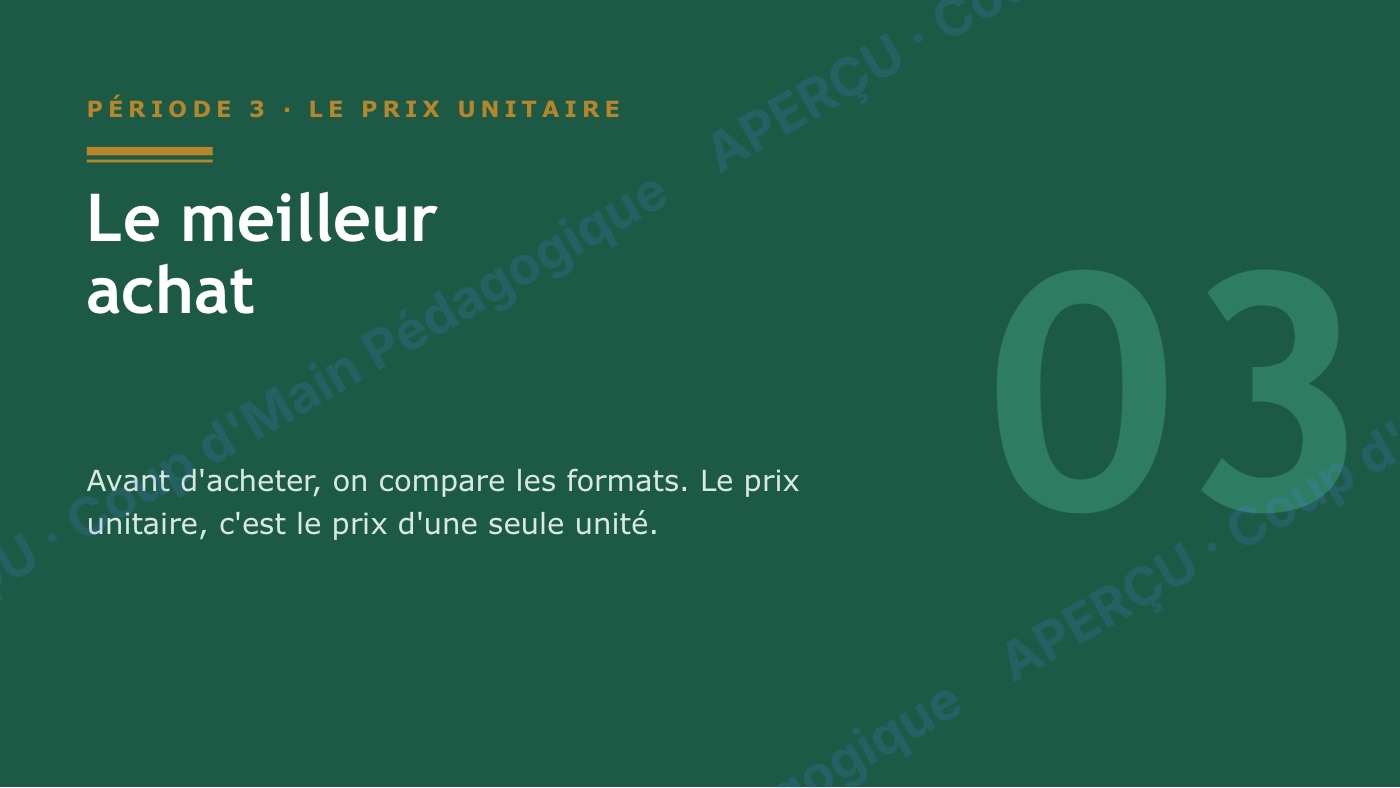 Page 6 — Mon premier budget — 5e-6e année, unité complète