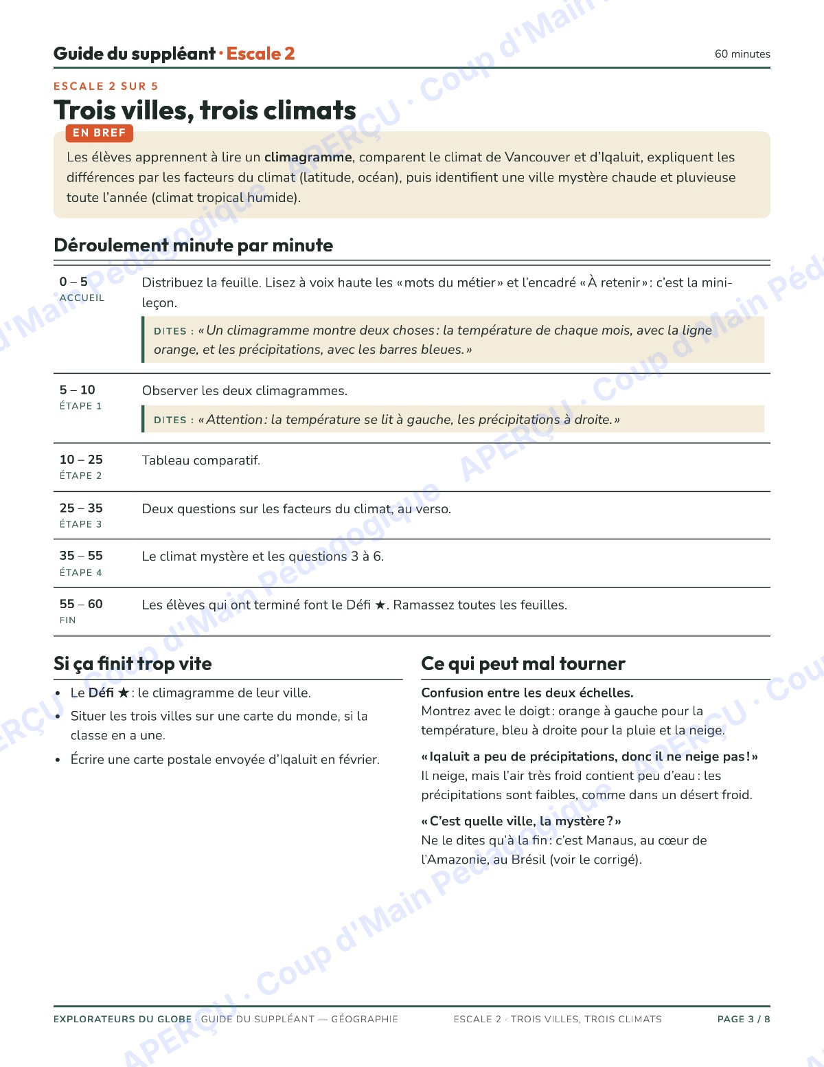 Page 3 — Explorateurs du globe (géo) — 7e-8e, suppléance