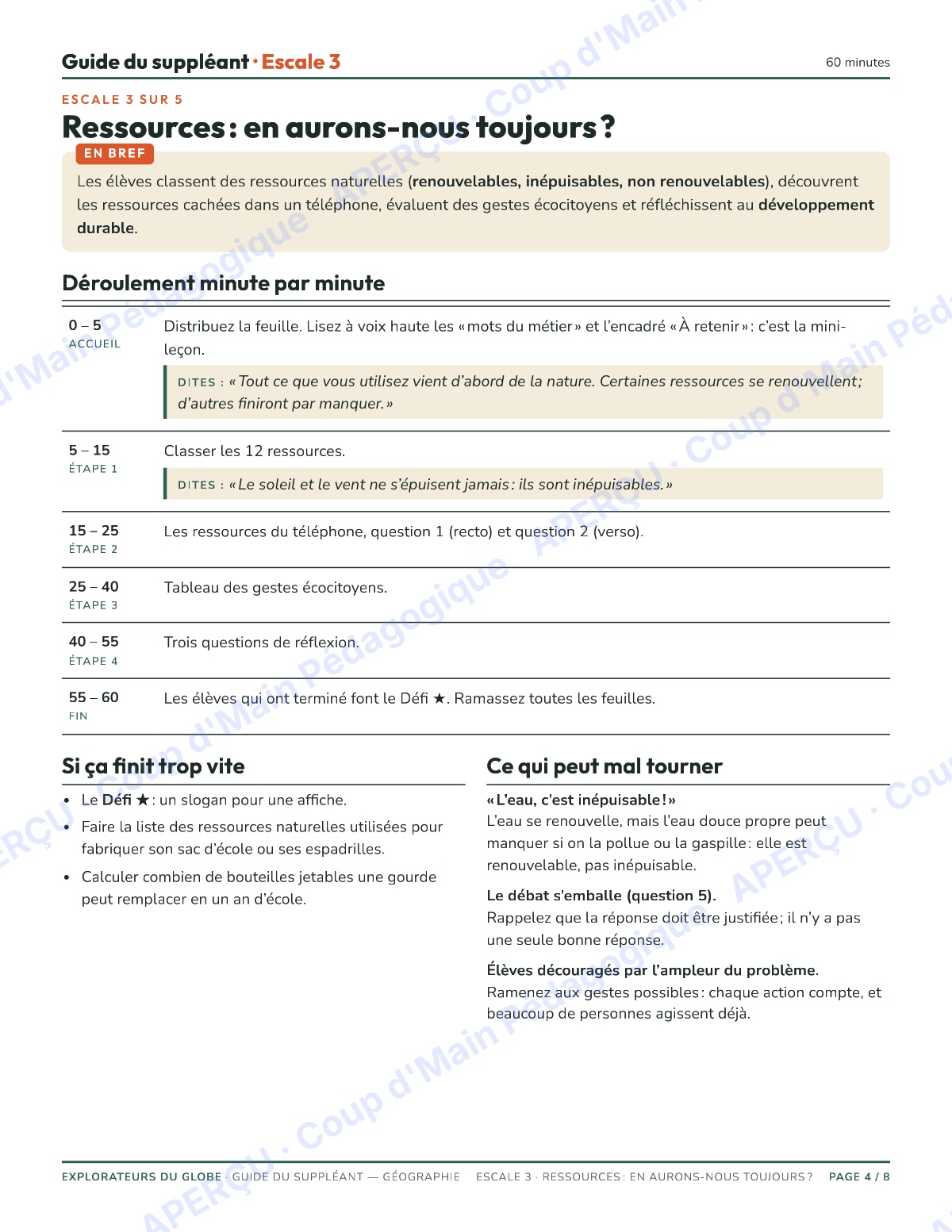 Page 4 — Explorateurs du globe (géo) — 7e-8e, suppléance