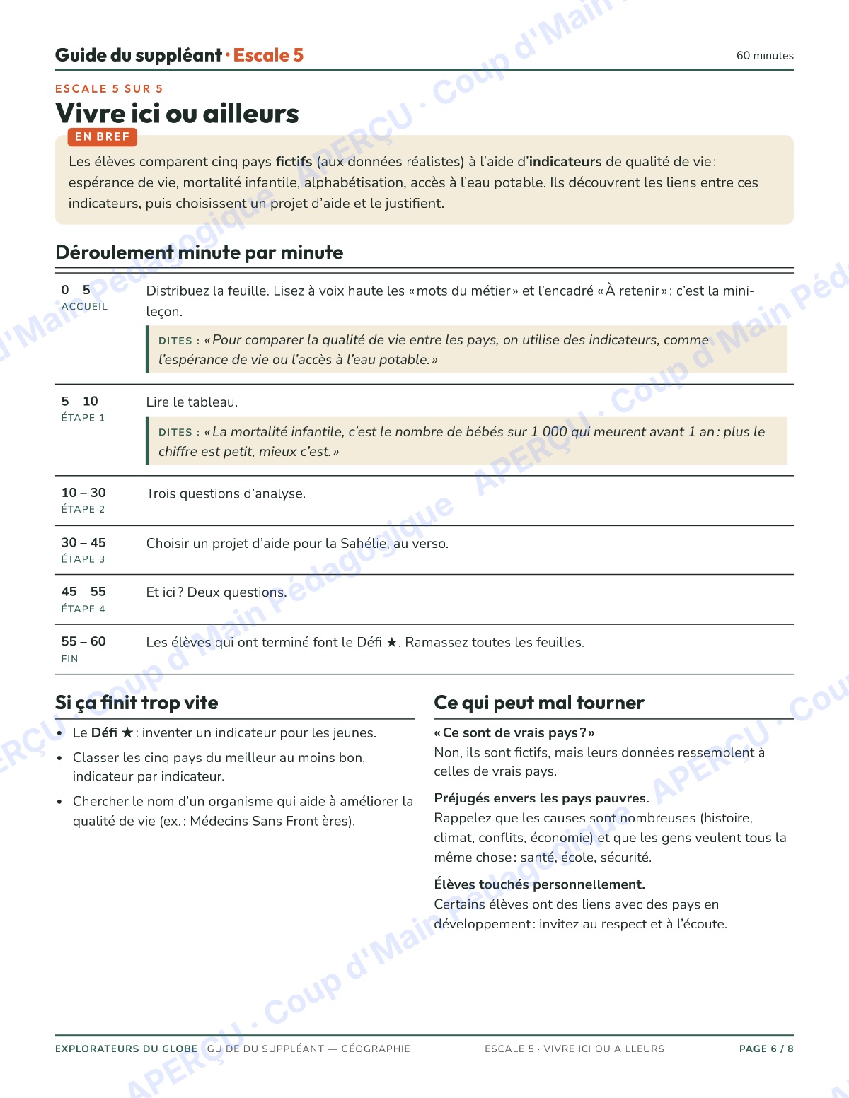 Page 6 — Explorateurs du globe (géo) — 7e-8e, suppléance