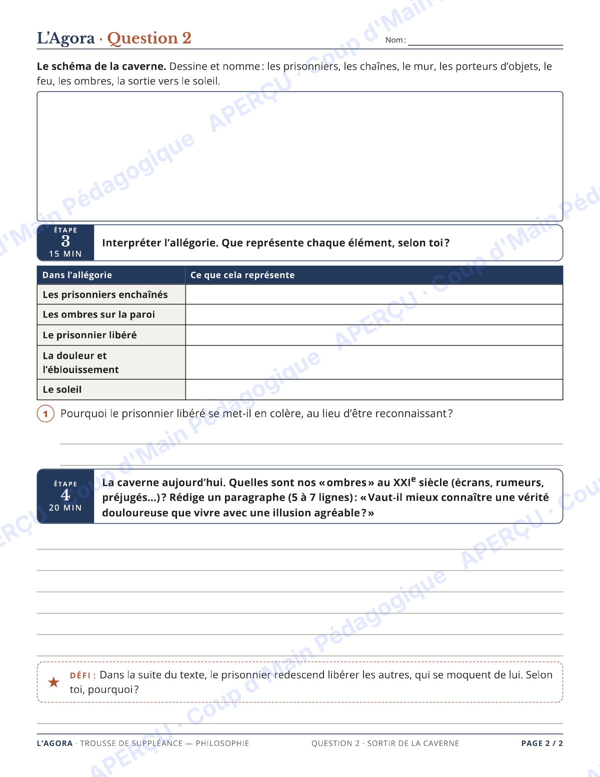 Page 4 — Philosophie — 11e-12e, trousse de suppléance