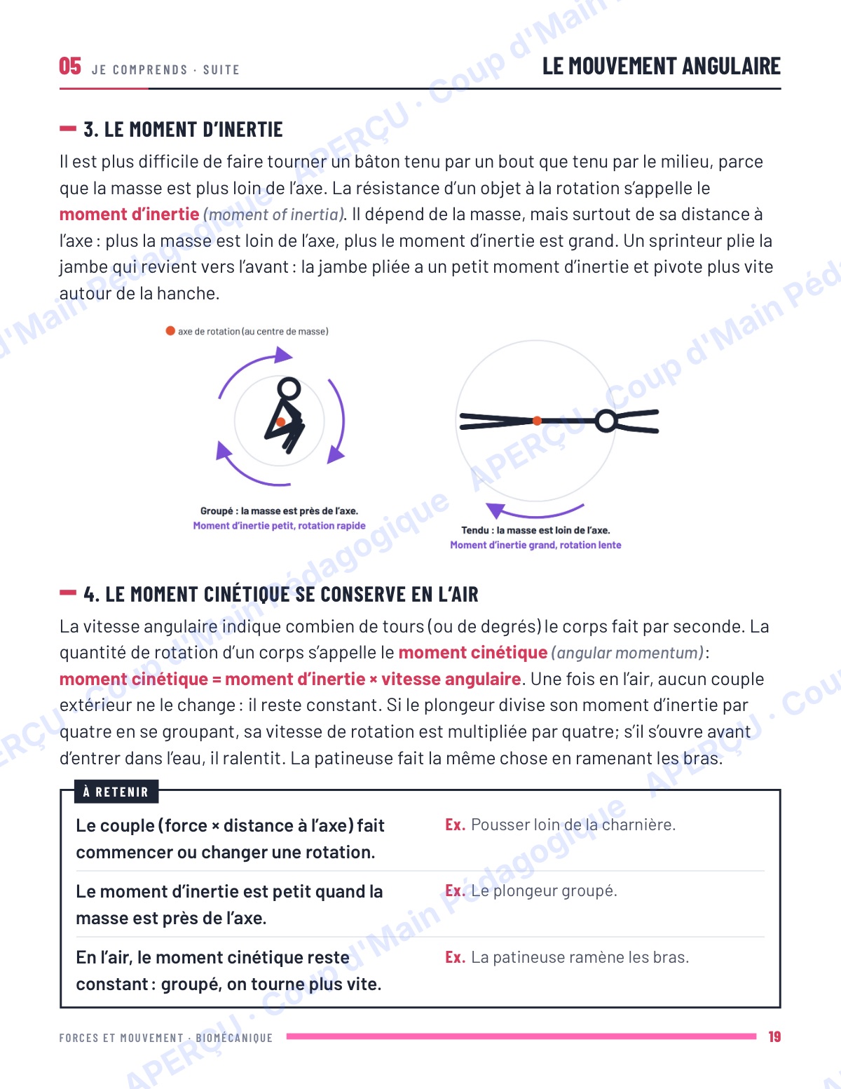 Page 2 — Forces et mouvement — 11e année, IB SEHS, unité