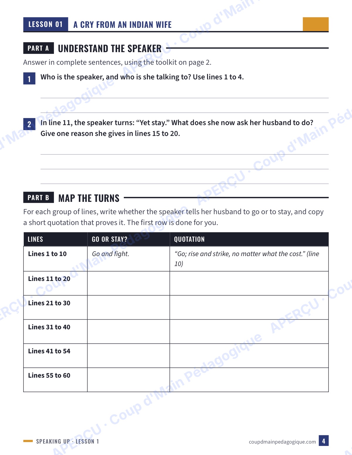 Page 4 — Speaking Up (EFP) — 10e-12e, suppléance, C.-B.