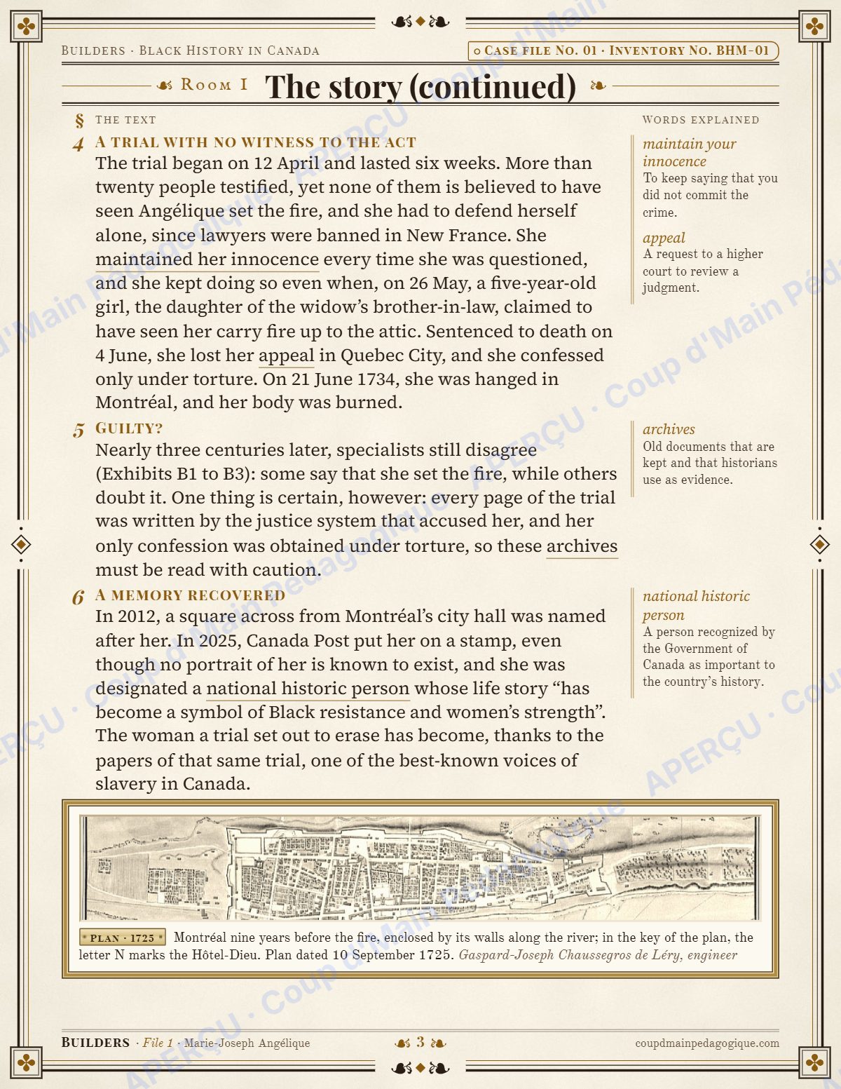 Page 4 — Black History in Canada — 9e-10e année, unité en anglais
