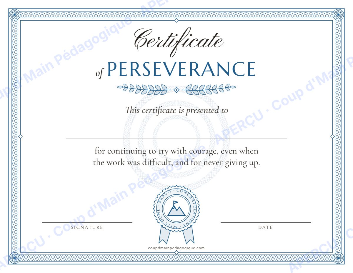 Page 2 — Certificats et mots positifs (anglais) — gratuit