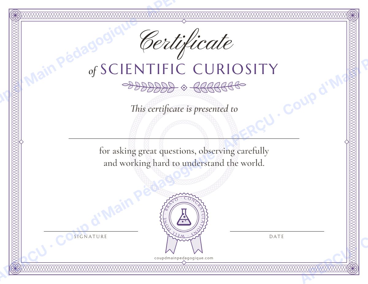 Page 8 — Certificats et mots positifs (anglais) — gratuit